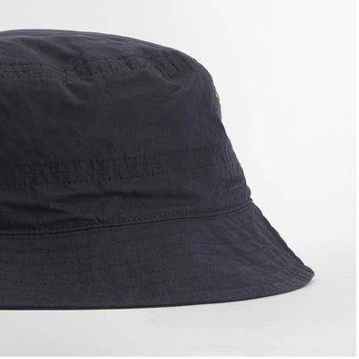 Barbour Transport Dry Wax Bucket Hat Navy