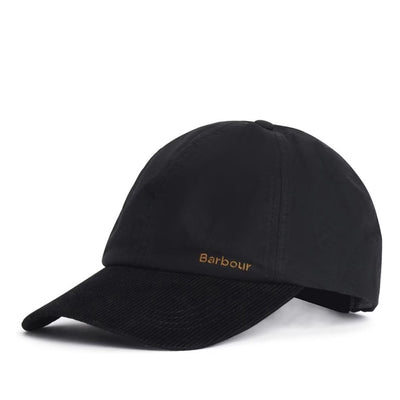 Barbour Mens Transport Cap Dusky Black