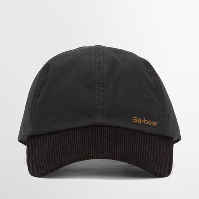 Barbour Mens Transport Cap Dusky Black