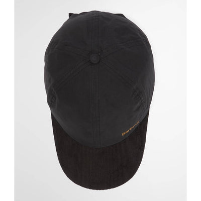 Barbour Mens Transport Cap Dusky Black