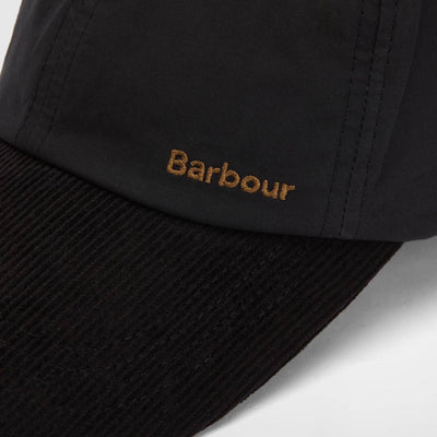 Barbour Mens Transport Cap Dusky Black