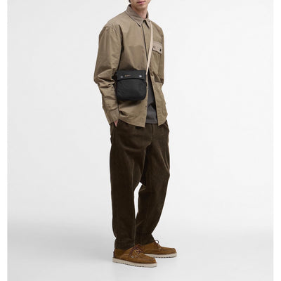 Barbour Transport Crossbody Bag Black  / Modern Tartan