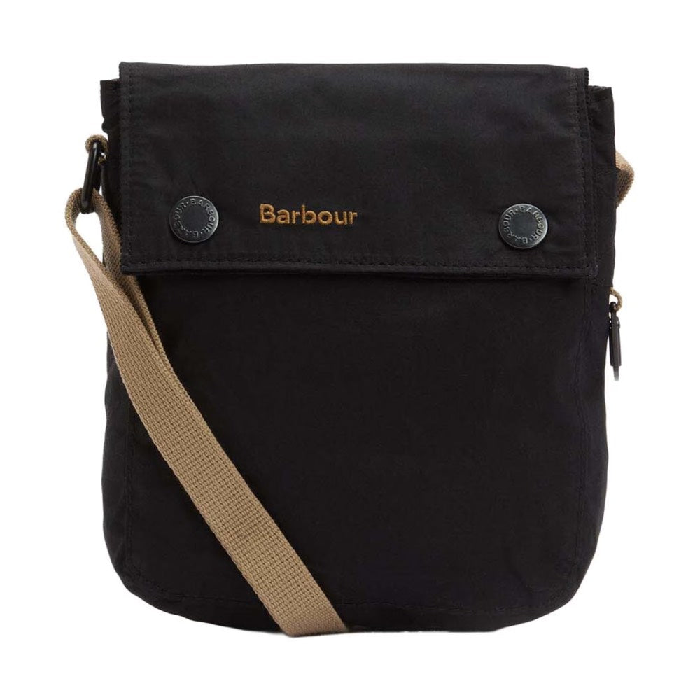 Barbour Transport Crossbody Bag Black  / Modern Tartan