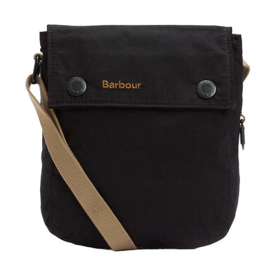 Barbour Transport Crossbody Bag Black  / Modern Tartan