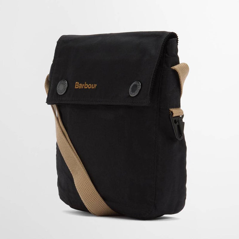 Barbour Transport Crossbody Bag Black  / Modern Tartan