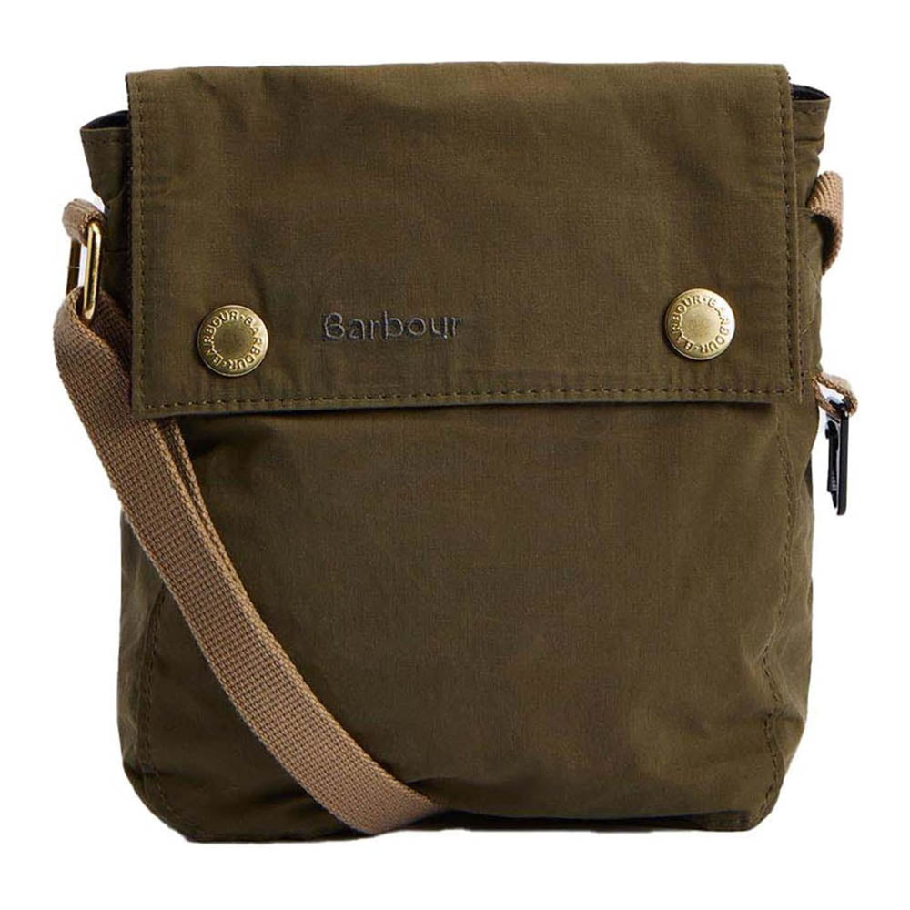 Barbour Transport Crossbody Bag Dusky Green