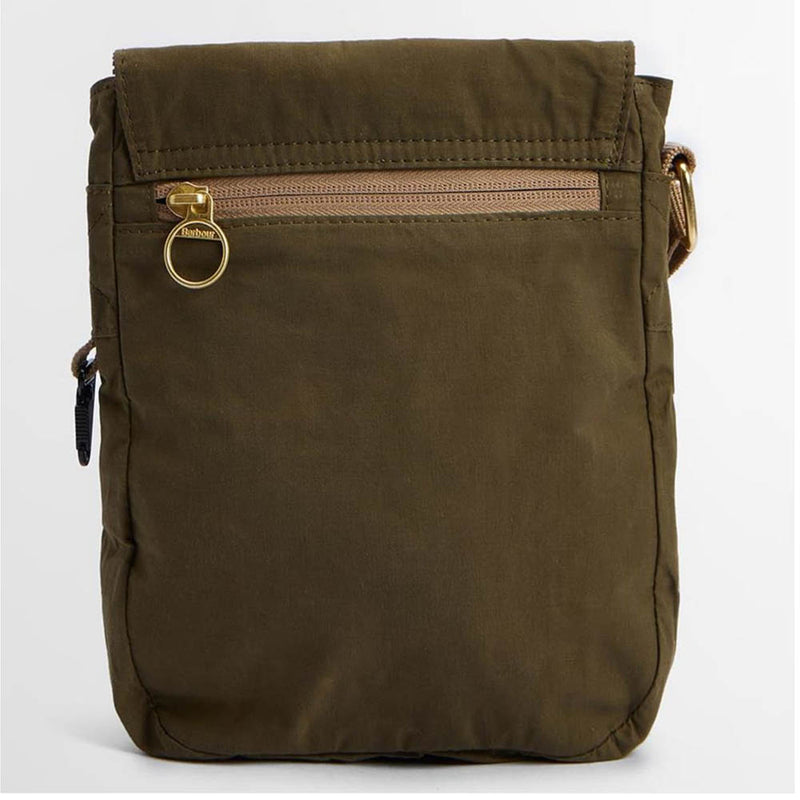 Barbour Transport Crossbody Bag Dusky Green