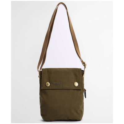 Barbour Transport Crossbody Bag Dusky Green