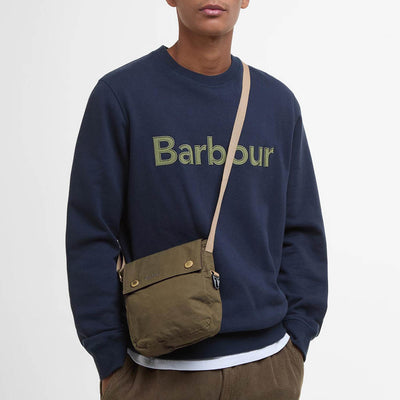 Barbour Transport Crossbody Bag Dusky Green