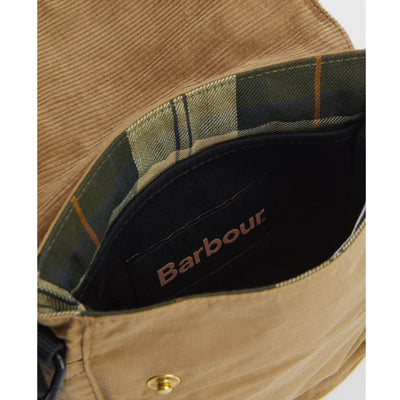Barbour Transport Crossbody Bag Golden Khaki