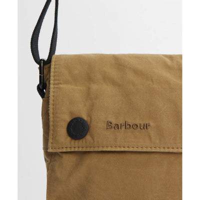Barbour Transport Crossbody Bag Golden Khaki