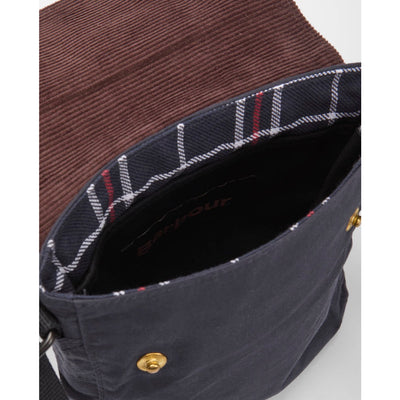 Barbour Transport Crossbody Bag Navy