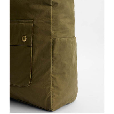 Barbour Transport Foldover Backpack Dusky Green