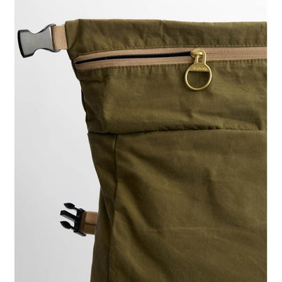 Barbour Transport Foldover Backpack Dusky Green
