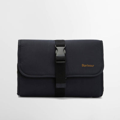 Barbour Transport Hanging Washbag Navy