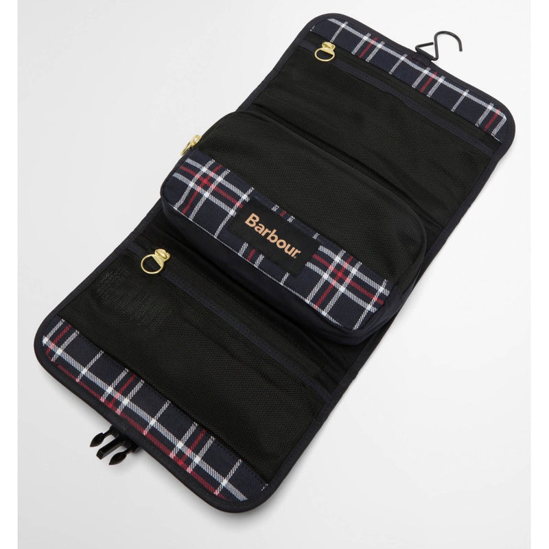 Barbour Transport Hanging Washbag Navy
