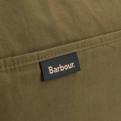 Barbour Transport Riever Crossbody Bag Dusky Green