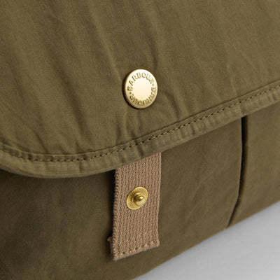 Barbour Transport Riever Crossbody Bag Dusky Green