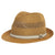 Barbour Craster Trilby Dark Tan Summer Hat