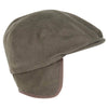 Barbour Waterproof Beaufort Flat Cap Dark Olive