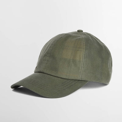 Barbour Wax Sports Cap Light Moss