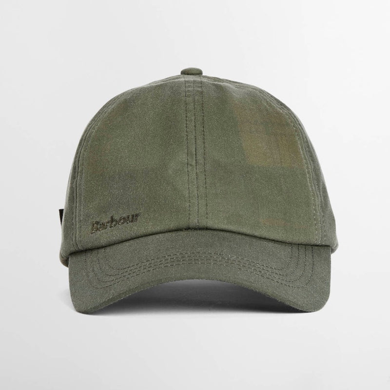Barbour Wax Sports Cap Light Moss