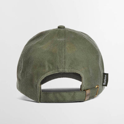 Barbour Wax Sports Cap Light Moss