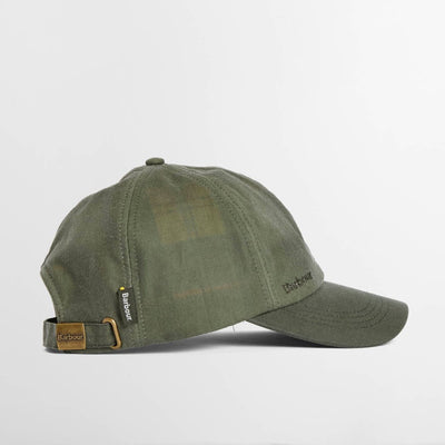 Barbour Wax Sports Cap Light Moss