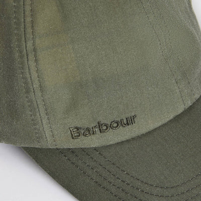 Barbour Wax Sports Cap Light Moss