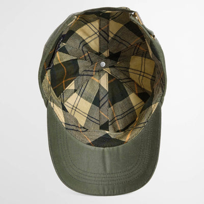 Barbour Wax Sports Cap Light Moss