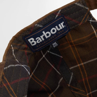 Barbour Mens Wax Sports Cap Tan