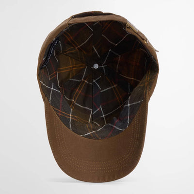 Barbour Mens Wax Sports Cap Tan
