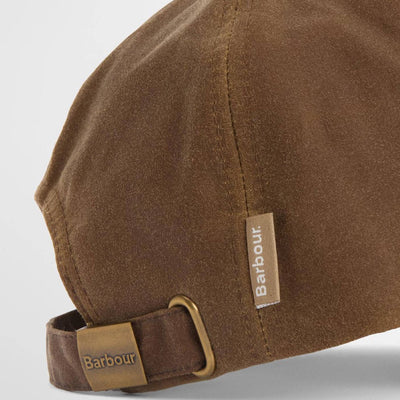 Barbour Mens Wax Sports Cap Tan