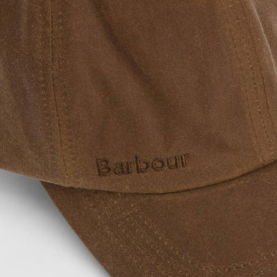 Barbour Mens Wax Sports Cap Tan