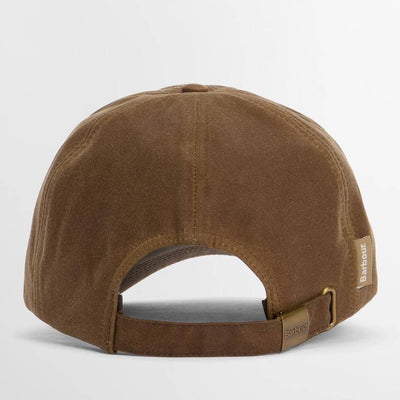 Barbour Mens Wax Sports Cap Tan