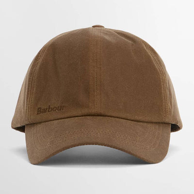 Barbour Mens Wax Sports Cap Tan