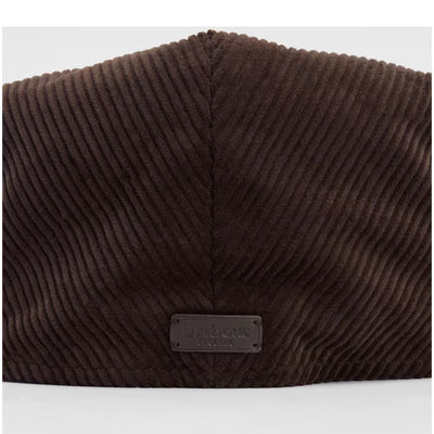 Barbour Westdale Cord Flat Cap Brown