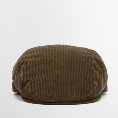 Barbour Westdale Cord Flat Cap Olive