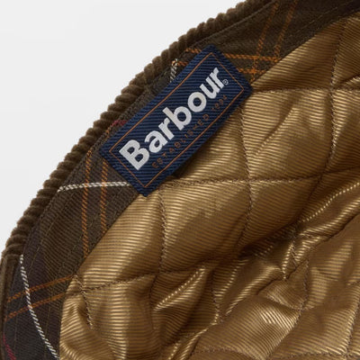 Barbour Westdale Cord Flat Cap Olive
