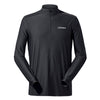 Berghaus Mens 24/7 Tech Base Tee Long Sleeve Half Zip Black