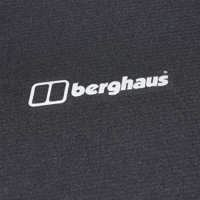 Berghaus Mens 24/7 Tech Base Tee Long Sleeve Half Zip Black