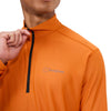 Berghaus Mens 24/7 Tech Tee Long Sleeve Half Zip Orange