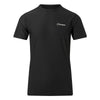 Berghaus Mens 24/7 Tech Tee Super Stretch Crew Black