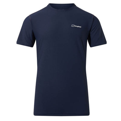 Berghaus Mens 24/7 Tech Tee Super Stretch Crew Dark Blue