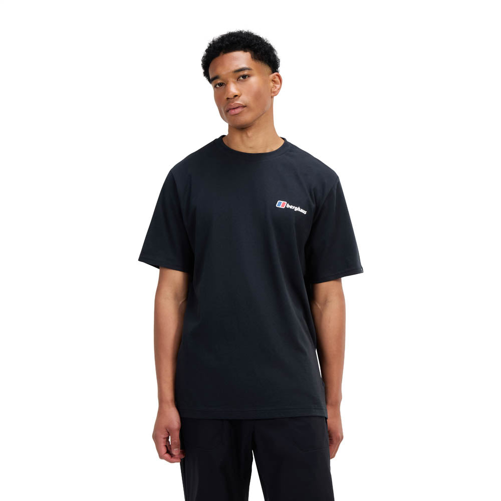 Berghaus Mens Class Logo Tee Black