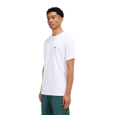 Berghaus Mens Class Logo Tee White