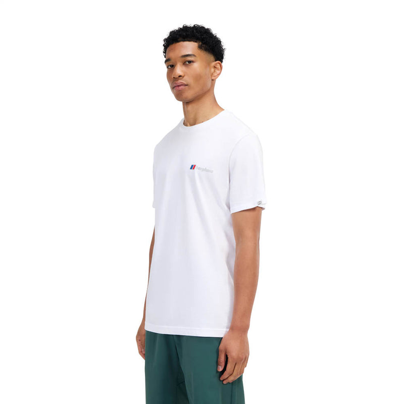 Berghaus Mens Class Logo Tee White