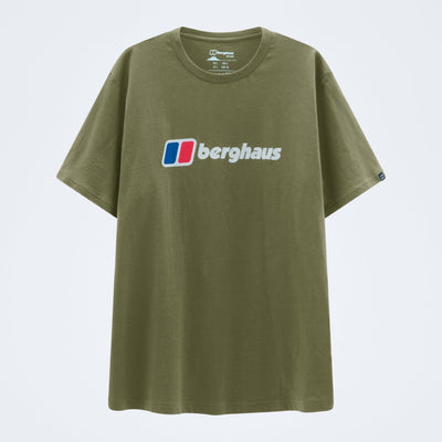 Berghaus Mens Class XL-Logo T-Shirt Dark Green