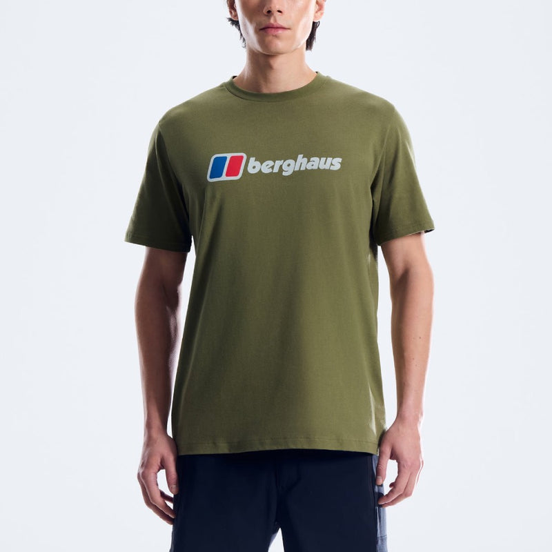 Berghaus Mens Class XL-Logo T-Shirt Dark Green