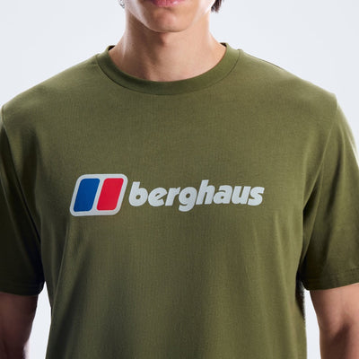Berghaus Mens Class XL-Logo T-Shirt Dark Green